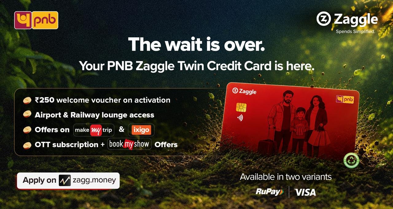 PNB Zaggle Twin Credit Card